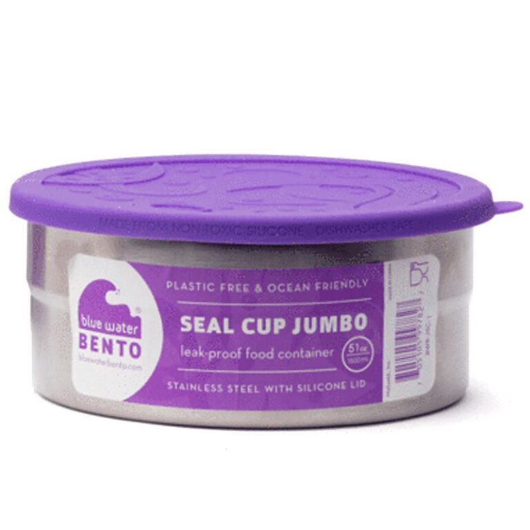 Seal Cup Jumbo lekdichte en plasticvrije trommel RVS x cm