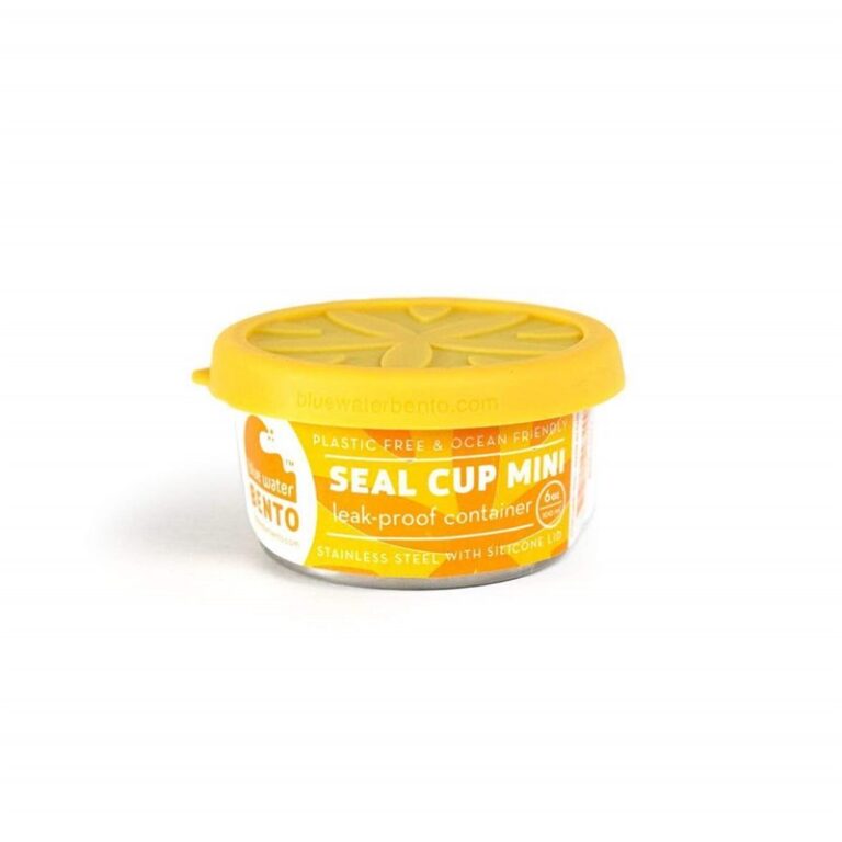Seal Cup Mini Lekdicht en Plasticvrij Snackdoosje RVS cm